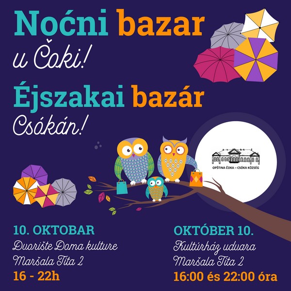 NOĆNI BAZAR U ČOKI - Čoka