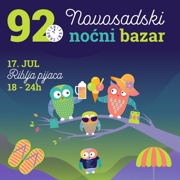 NOVOSADSKI NOĆNI BAZAR - Novi Sad