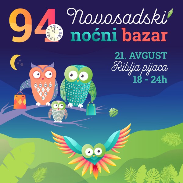 NOVOSADSKI NOĆNI BAZAR (NOVI SAD NIGHT MARKET) - Novi Sad