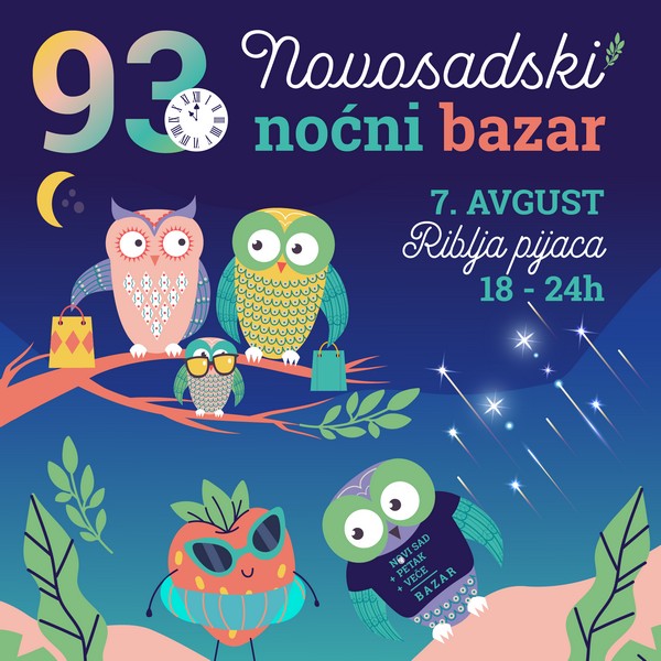 NOVOSADSKI NOĆNI BAZAR - Novi Sad
