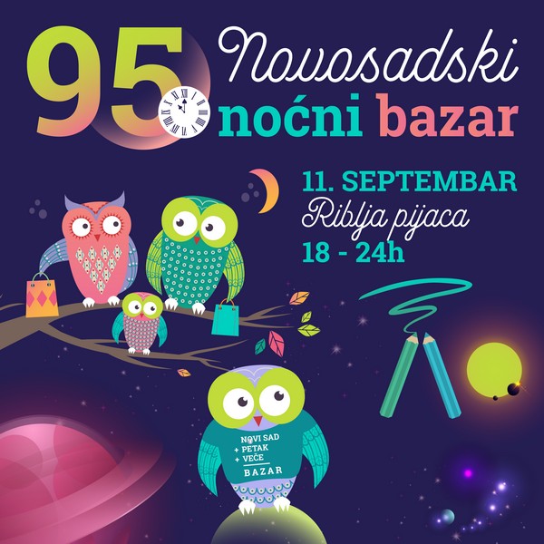 NOVOSADSKI NOĆNI BAZAR (NOVI SAD NIGHT MARKET) - Novi Sad